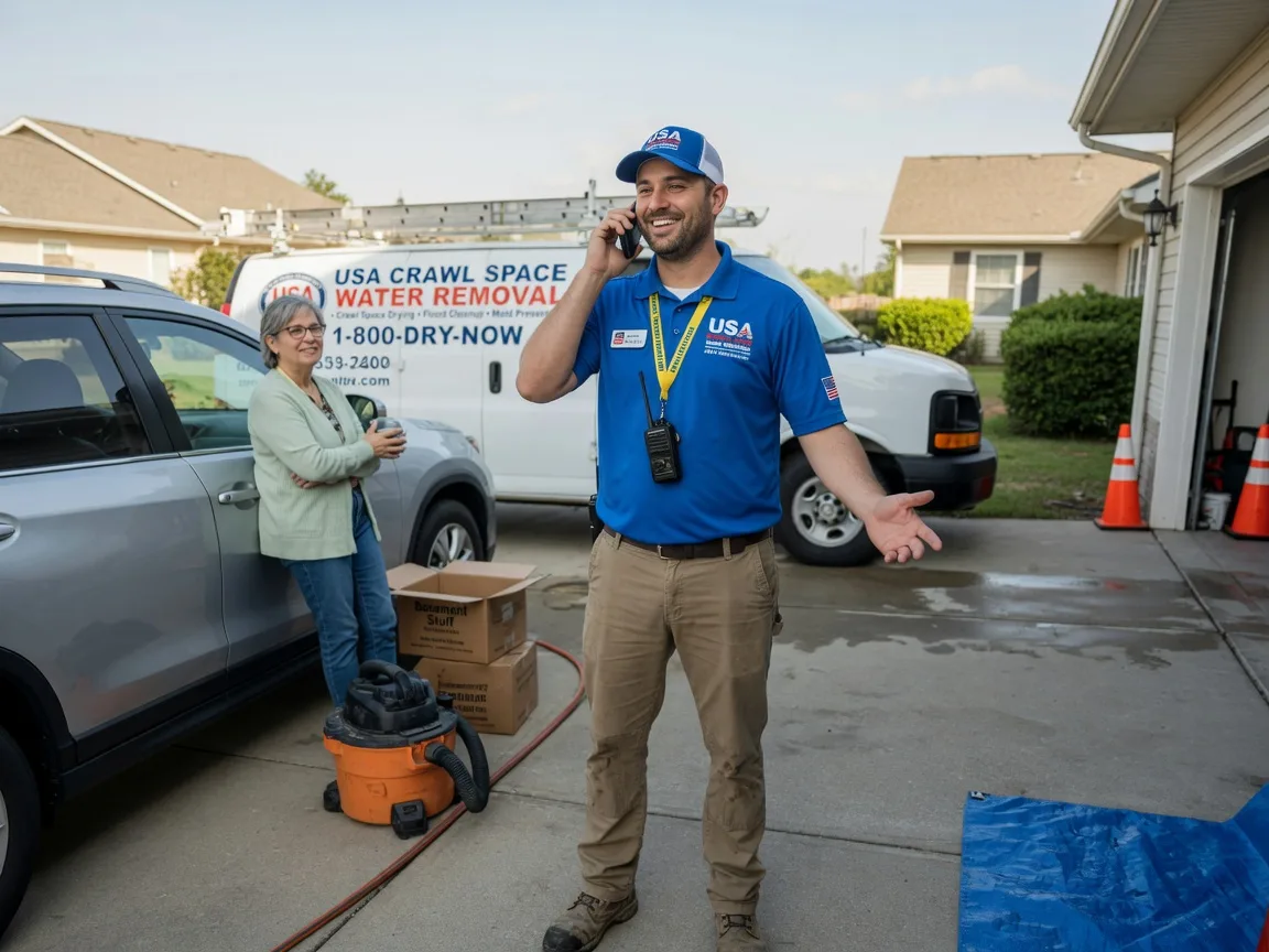 Crawl Space Water Removal Joinerville, TX FAQs